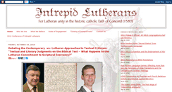 Desktop Screenshot of intrepidlutherans.com